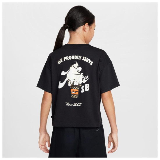 Nike Παιδική κοντομάνικη μπλούζα SB Boxy Tee Nike Παιδική κοντομάνικη μπλούζα SB Boxy Tee